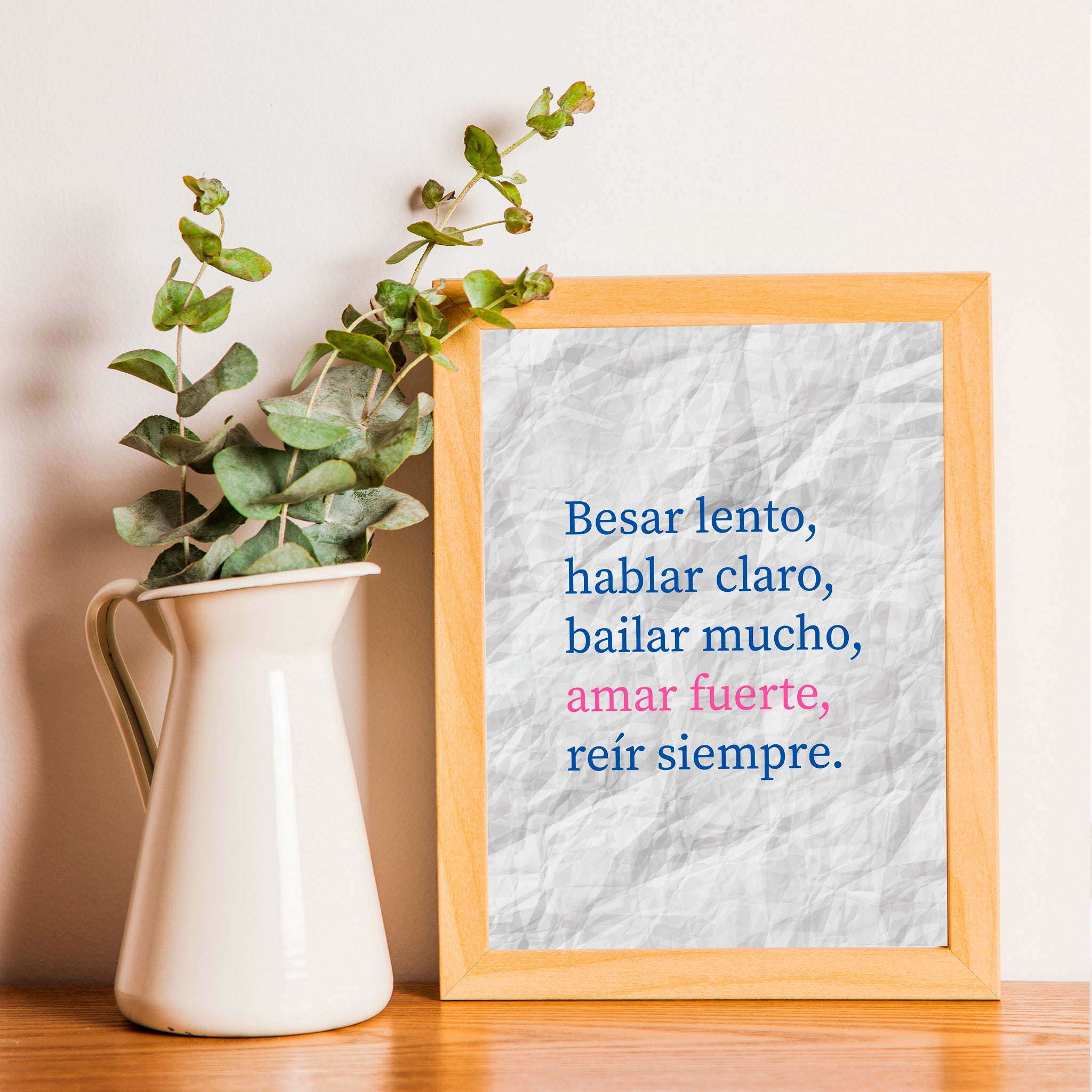 "Besar lento"- Print
