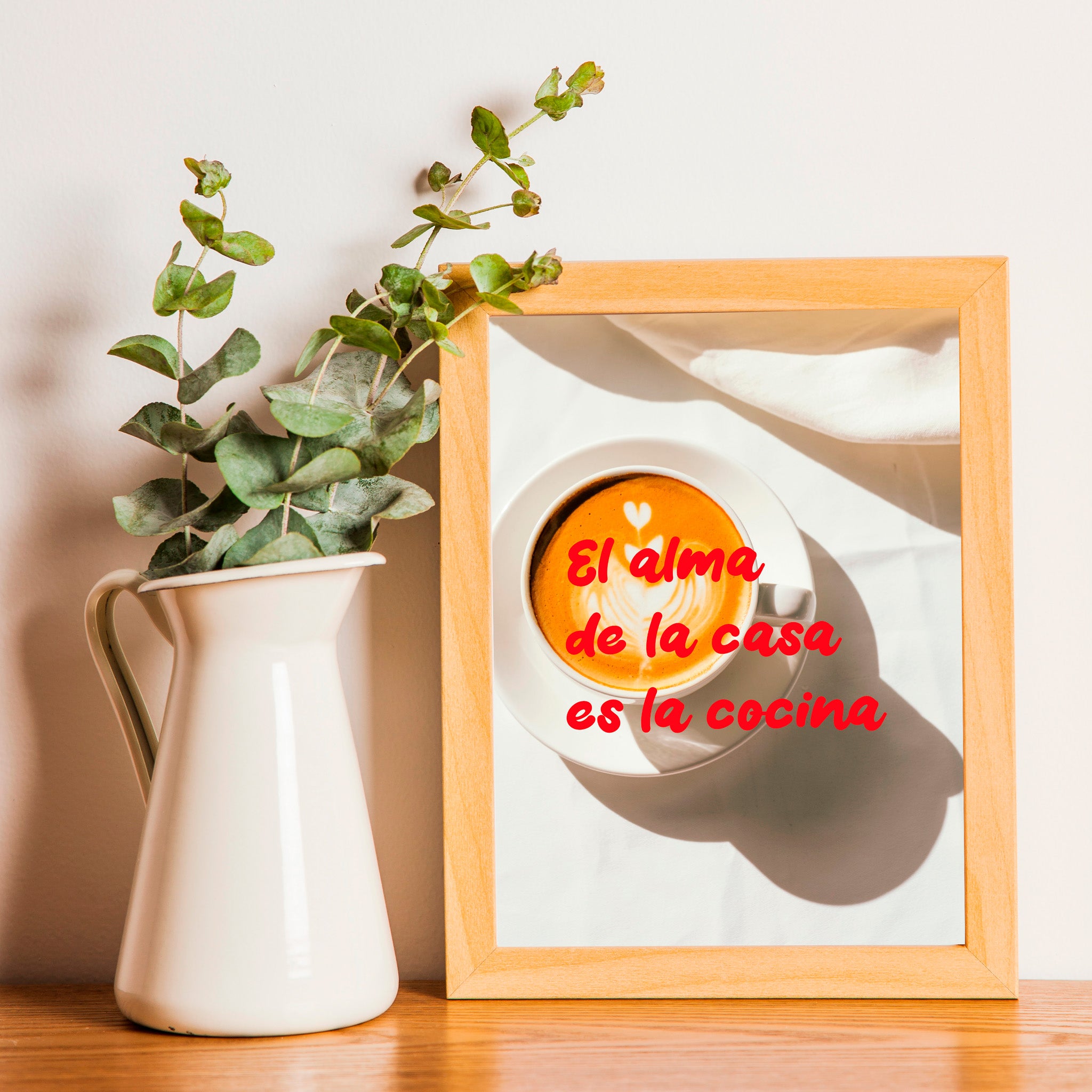 "El alma de la casa es la cocina"- Print