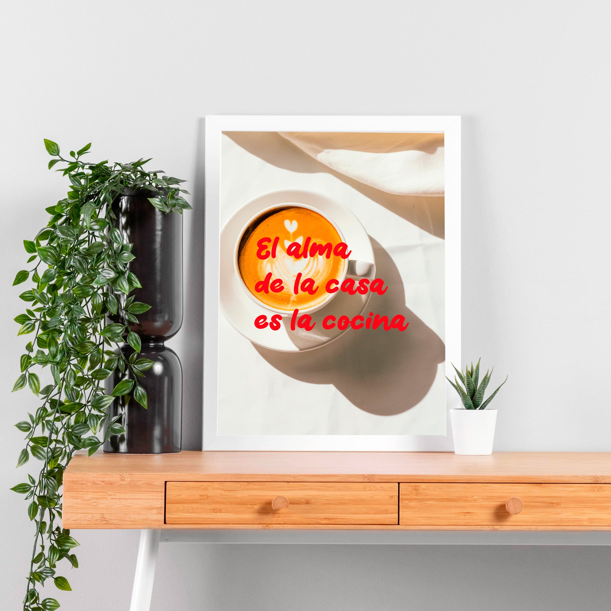 "El alma de la casa es la cocina"- Print