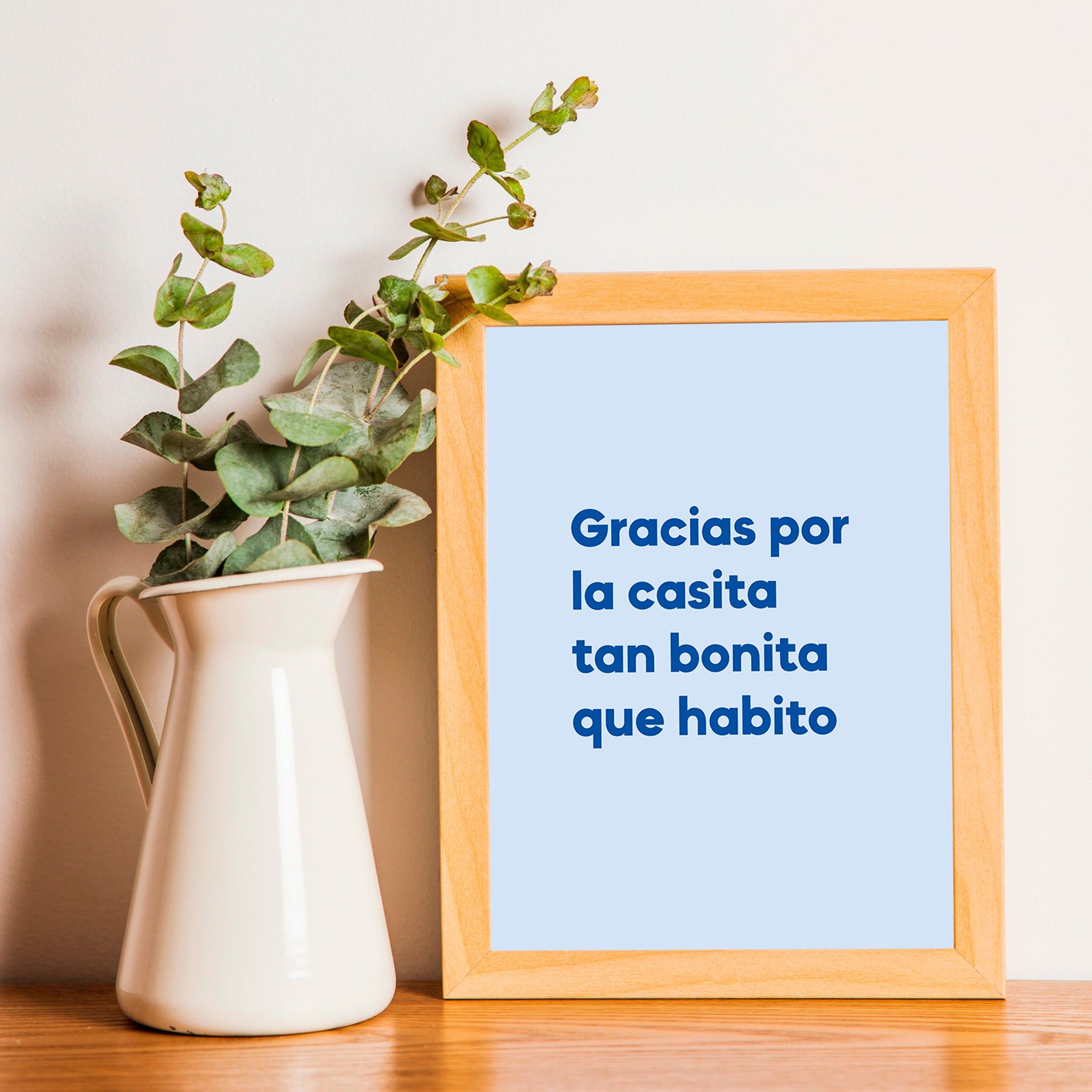 "Gracias por la casita"- Print