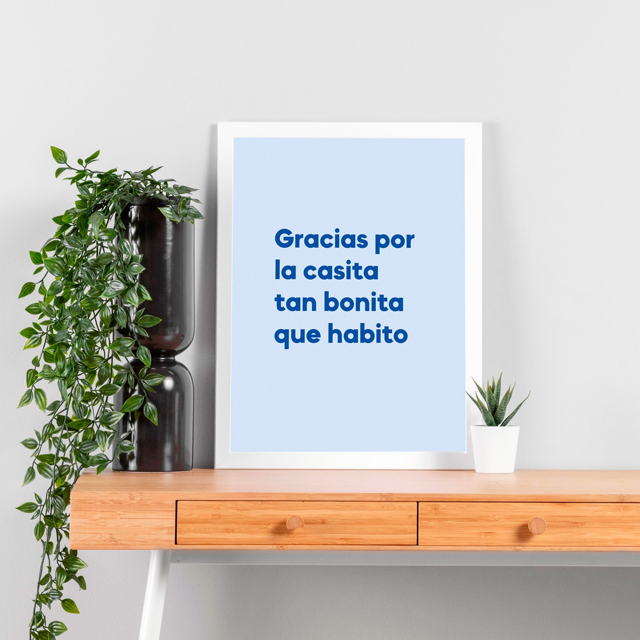 "Gracias por la casita"- Print