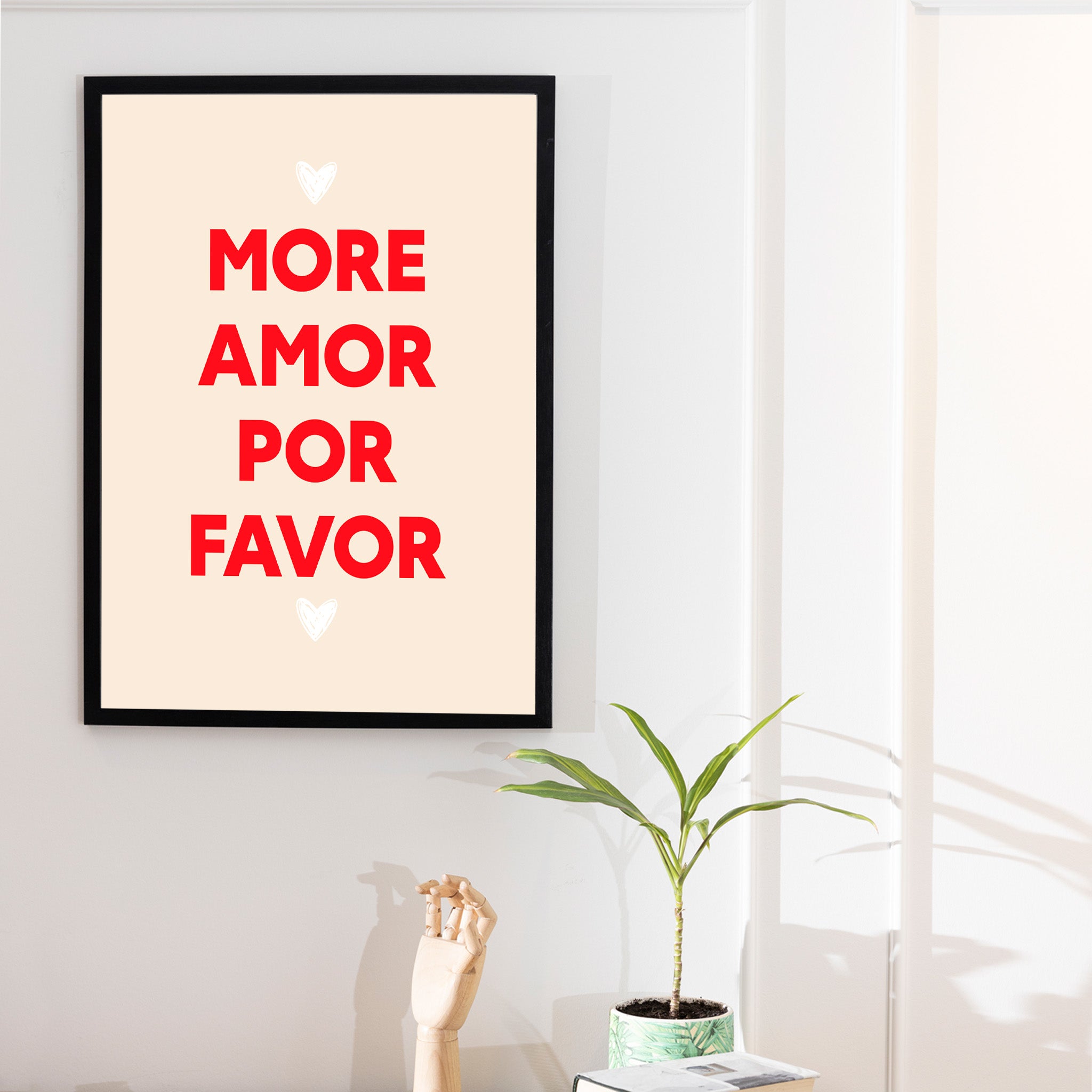 "More amor por favor"- Print