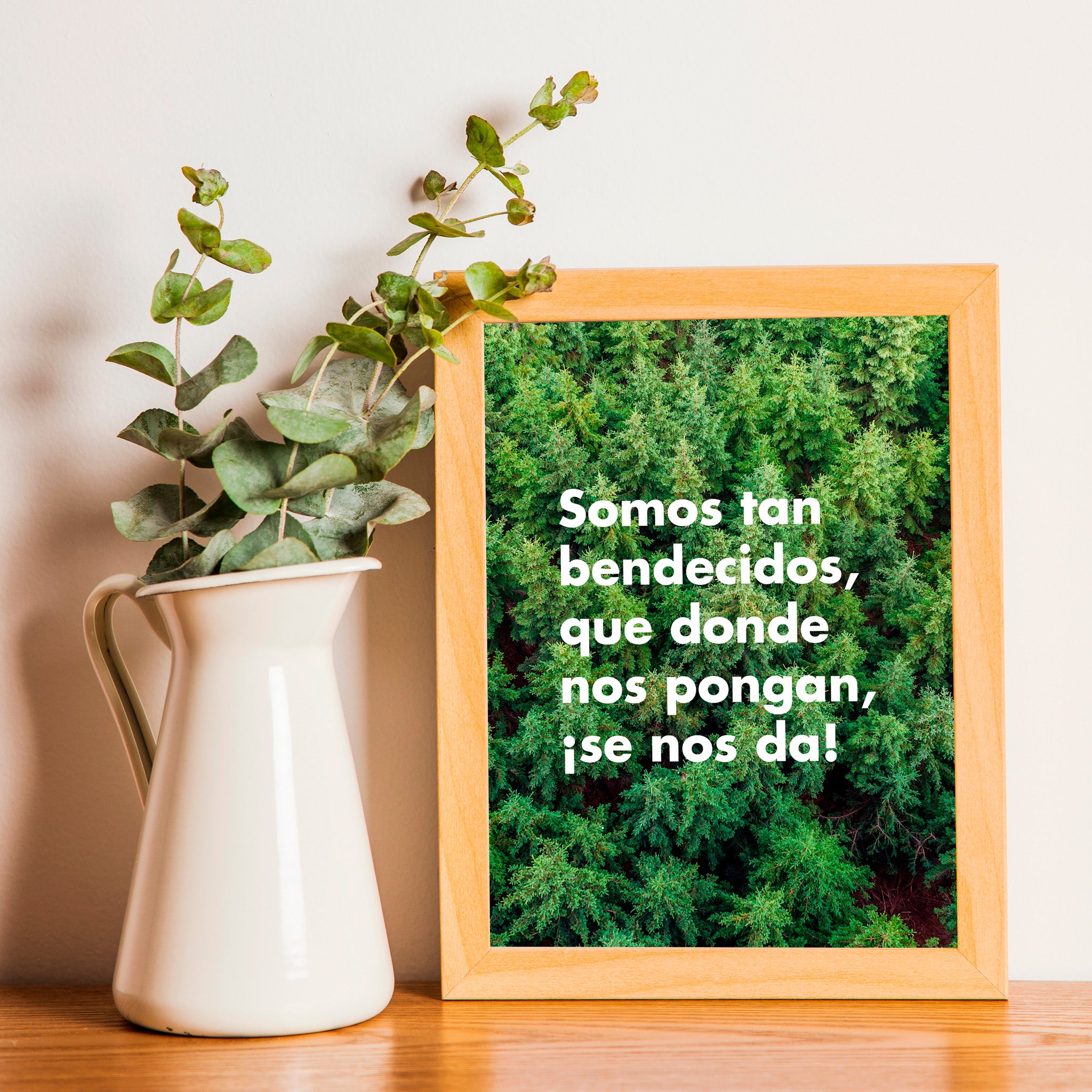 "Somos tan bendecidos"- Print