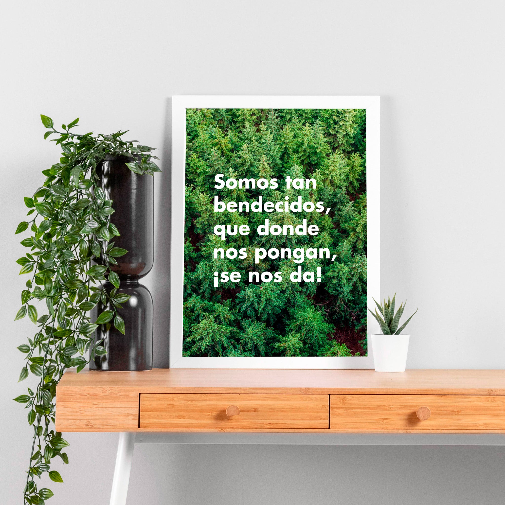 "Somos tan bendecidos"- Print